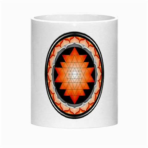 Orange_Sri_Yantra Morph Mug from ArtsNow.com Center