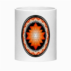 Orange_Sri_Yantra Morph Mug from ArtsNow.com Center