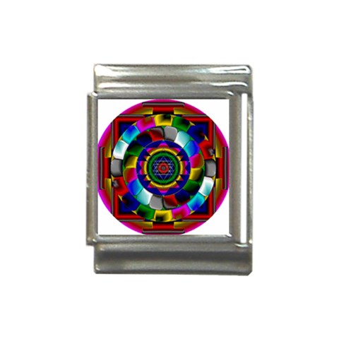 Sri Yantra Italian Charm (13mm) from ArtsNow.com Front