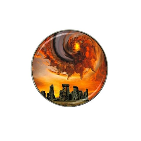  Stonehenge Sunset  Hat Clip Ball Marker (4 pack) from ArtsNow.com Front