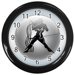 Aquarius Wall Clock (Black)