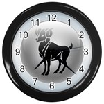 Aries Wall Clock (Black)