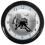 Leo Wall Clock (Black)