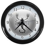 Scorpio Wall Clock (Black)