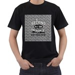 Metal Diamond 2nd Men s T-Shirt (Black)