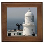 1,Lighthouse-At-Pendeen,IMG_9044 Framed Tile