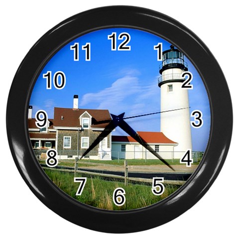 244401798_cb250b8f36_b Wall Clock (Black) from ArtsNow.com Front