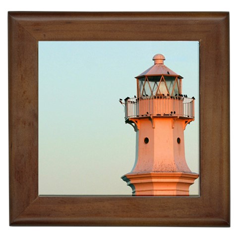 lighthouse Framed Tile from ArtsNow.com Front