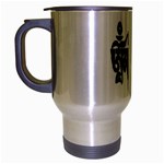 OMPH Text Travel Mug (Silver Gray)