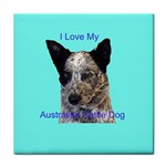 Australian Cattle Dog Tile Coaster