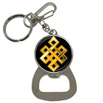 Endless Knot  gold Bottle Opener Key Chain