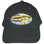 Horus Eye1 Black Cap