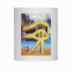 Horus Eye1 White Mug from ArtsNow.com Center