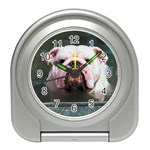 English Bulldog Travel Alarm Clock