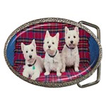 Highland Terriers Belt Buckle