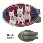 Highland Terriers Money Clip (Oval)