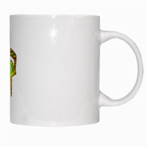 Horus Eye2 White Mug from ArtsNow.com Right