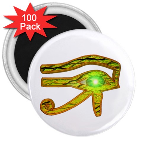 Horus Eye2 3  Magnet (100 pack) from ArtsNow.com Front