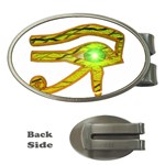 Horus Eye2 Money Clip (Oval)