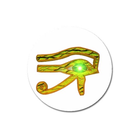 Horus Eye2 Magnet 3  (Round) from ArtsNow.com Front