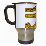 Horus Eye2 Travel Mug (White)