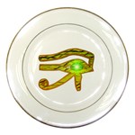 Horus Eye2 Porcelain Plate