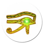 Horus Eye2 Magnet 5  (Round)