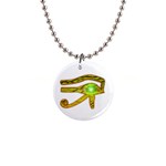 Horus Eye2 1  Button Necklace