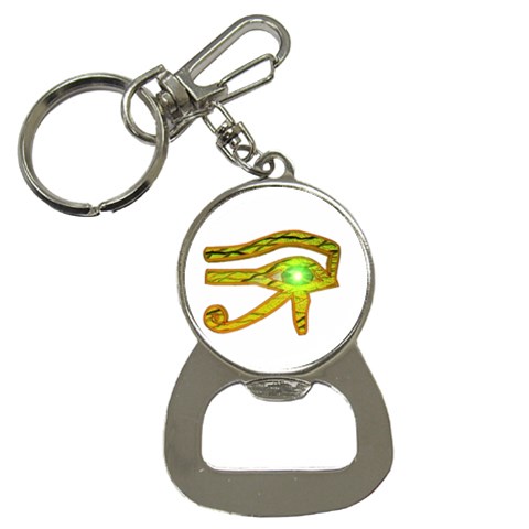 Horus Eye2 Bottle Opener Key Chain from ArtsNow.com Front