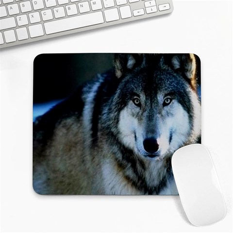 wolf_pictures Large Mousepad from ArtsNow.com Front