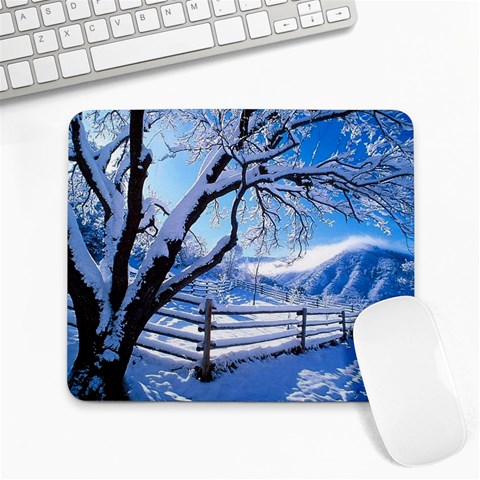 winter_pictures3 Large Mousepad from ArtsNow.com Front