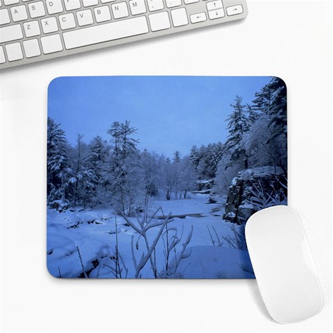 Winter_pictures Large Mousepad from ArtsNow.com Front