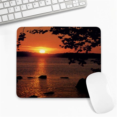 sun_set_pictures Large Mousepad from ArtsNow.com Front