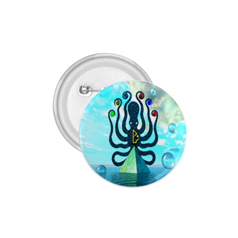 Star Nation Octopus 1.75  Button from ArtsNow.com Front