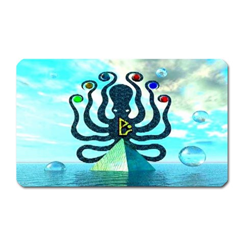 Star Nation Octopus Magnet (Rectangular) from ArtsNow.com Front