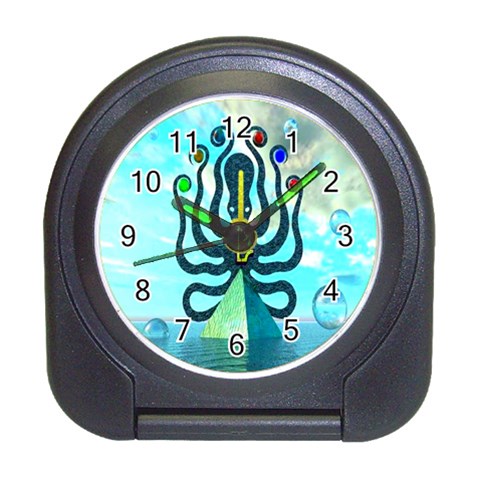 Star Nation Octopus Travel Alarm Clock from ArtsNow.com Front