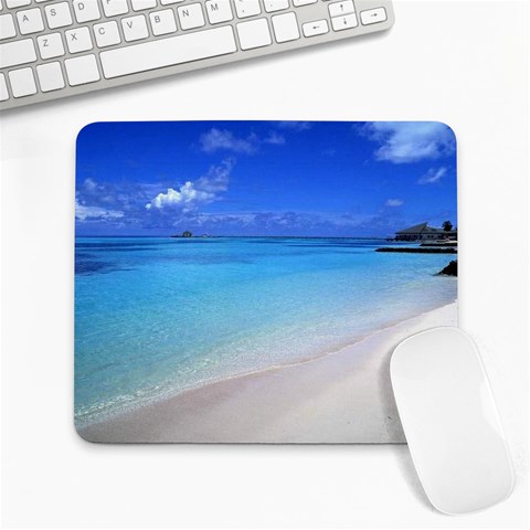 beach_pictures Large Mousepad from ArtsNow.com Front