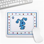 blues-clues Large Mousepad