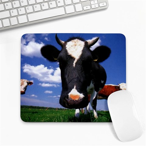 Cow Large Mousepad from ArtsNow.com Front