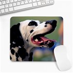 dalmatian-close Large Mousepad