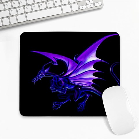 purple_dragon_800x600 Large Mousepad from ArtsNow.com Front