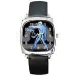 Zodiac-7 Square Metal Watch