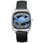 Zodiac-4 Square Metal Watch