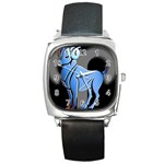 Zodiac-1 Square Metal Watch