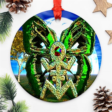 Nature Devas Ornament (Round) from ArtsNow.com Front