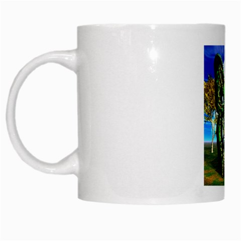 Nature Devas White Mug from ArtsNow.com Left