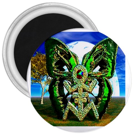 Nature Devas 3  Magnet from ArtsNow.com Front