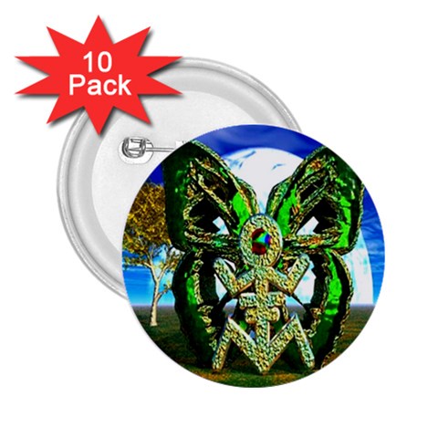 Nature Devas 2.25  Button (10 pack) from ArtsNow.com Front