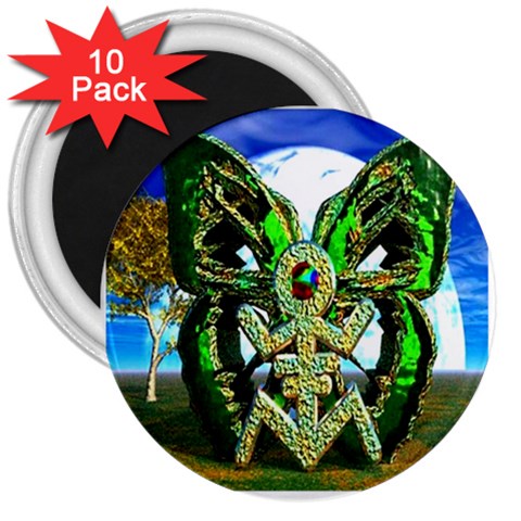 Nature Devas 3  Magnet (10 pack) from ArtsNow.com Front