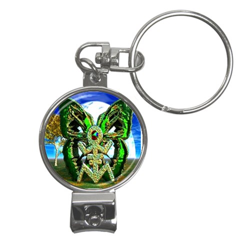 Nature Devas Nail Clippers Key Chain from ArtsNow.com Front